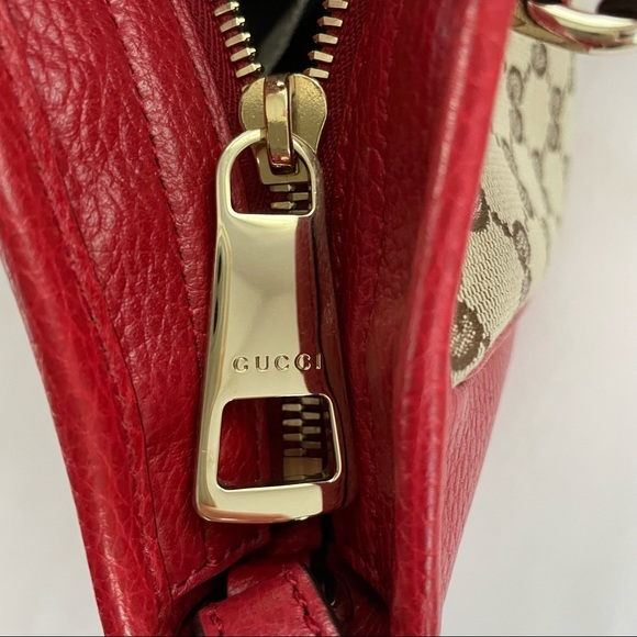 ✨SOLD✨Gucci Small Red GG Bree Tote Crossbody Bag - Picture 8 of 13